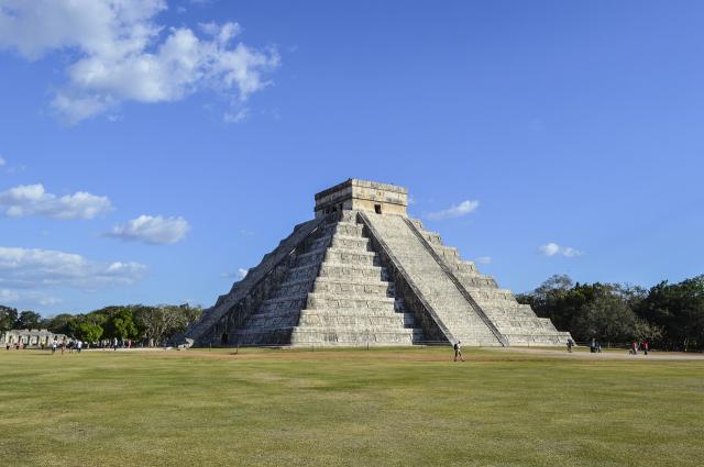 Chichen Itza, Mayan Pyramid.