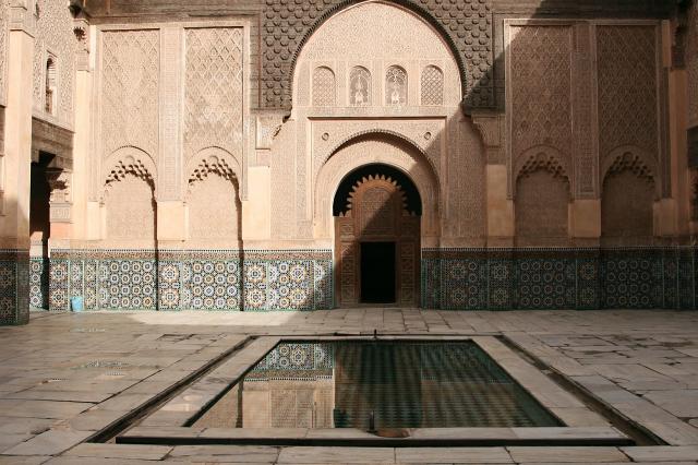 Beautiful Islamic architecture in Morocco