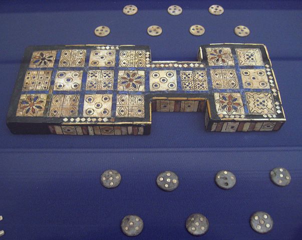 Royal Game of Ur at the British Museum