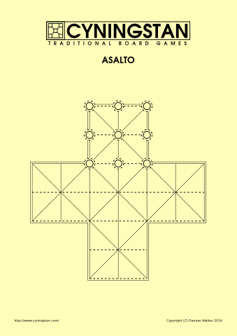 Asalto, Board Game