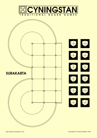 Surakarta print-and-play front page